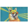 thumbnail image 2 of Dog Wear Sunglasses 3 Ring Binders 1.5 inch Hardcover File Folders with Interior Pockets A4 Size Organizer for School Office Hospital, 2 of 8