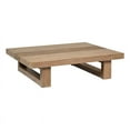 thumbnail image 2 of Vivid Outdoor Patio Coffee Table in Light Eucalyptus Wood, 2 of 11