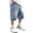 1-Blue13, variant on Boys Pull On Baggy Denim Shorts Summer Lightweight Jean Shorts Casual Jorts, Sizes 3-14
