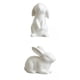 thumbnail image 1 of Figuras de Conejo de Pascua, Estatua de Conejo para de 5,5x10cm+Figuras de Conejo de Pascua, Estatua de Conejo Sunnimix Estatua de conejito, 1 of 7