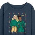 thumbnail image 3 of Barbie - Happy Holiday's Frame - Women's Lightweight French Terry Long Sleeve Shirt, 3 of 5