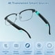 thumbnail image 1 of Ai Translator Glasses, Gafas Bluetooth Inteligentes Traductoras Compatibles con Traducción en Línea en 144 Idiomas, Carga Magnética, Disparo Remoto, Música de Oído Abierto y Llamadas Manos Libres, 1 of 10