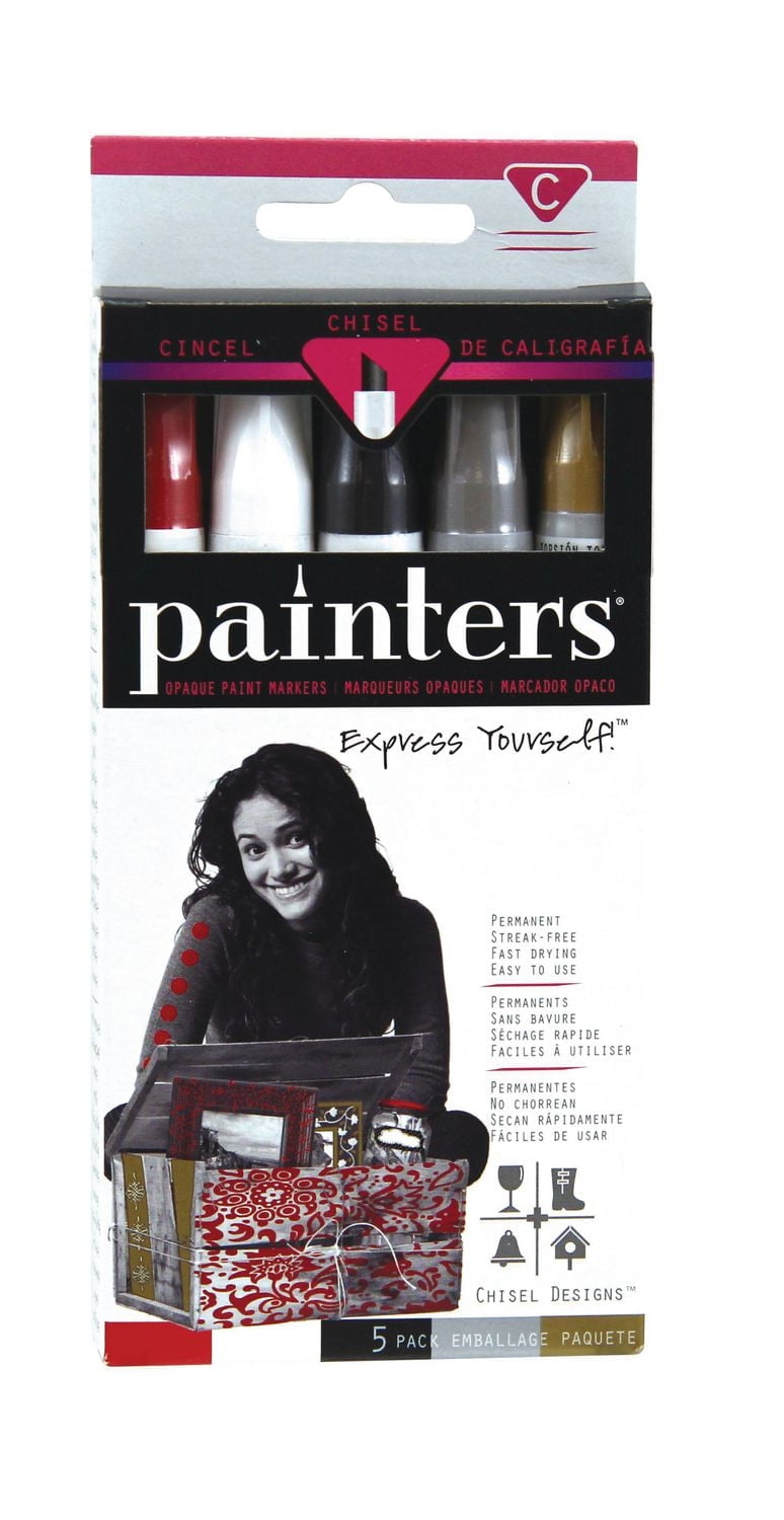 Marqueurs de peinture opaques Elmer’s Painters – Ensemble de 5 embouts de calligraphie