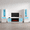 White, variant on Boston 01 Electric Fireplace Modern Wall Unit Entertainment Center