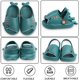 thumbnail image 5 of Zuecos de jardín para niños y niñas, livianas, con punta abierta, para playa, piscina, toboganes, sandalias para bebés pequeños, lindos dibujos animados, tiburón, zapatillas de ducha Sincero Hogar, 5 of 7