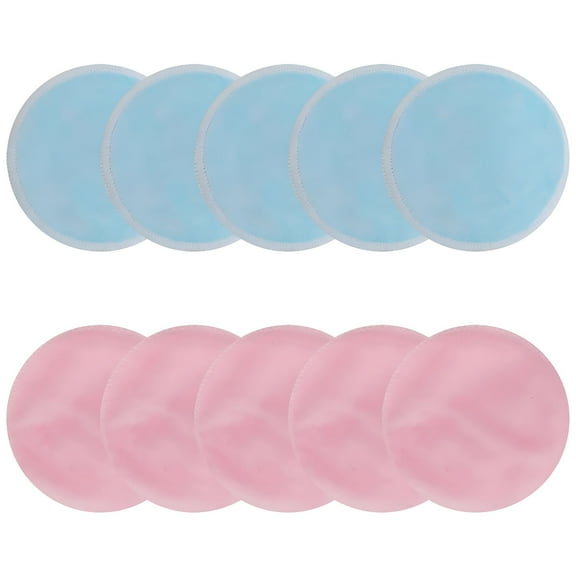 RAGUPEL Reusable Makeup Remover Pads (10 Pack) with a Washable Drawstring,Reusable Bamboo Cotton Rounds for All Skin Types