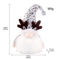 thumbnail image 3 of ¡Gran oferta de decoración navideña XIUH! ¡Banda luminosa navideña que se convierte en música! ¡Muñeca sin rostro! Adornos de muñeca sin rostro ¡Liquidación!, 3 of 3