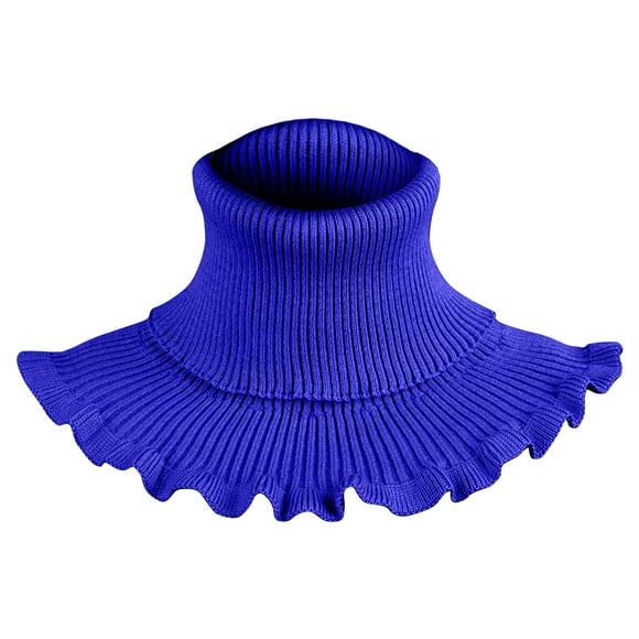 FADAACAI Scarf for Women Winter Collar-Warm Ladies Turtleneck Artificial Turtleneck-Turtleneck-Detachable Knit Scarf Blanket Scarf Scarves for Women Lightweight Clearance!