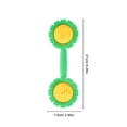thumbnail image 2 of Phenofice 2Pcs Small Weight Set Dumbbells Plastic Green Exercise Flexibility for Kids, 2 of 8