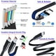thumbnail image 4 of UNIDOPRO Cargador USB C 30W Rápida PD 3.0 Adaptador y Cable Plano USB-C 1M [10mm Conector] para Móvi, 4 of 7