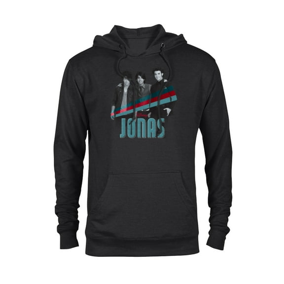 Disney Channel JONAS Nick Joe and Kevin - Pullover Hoodie for Adults - Customized-Black