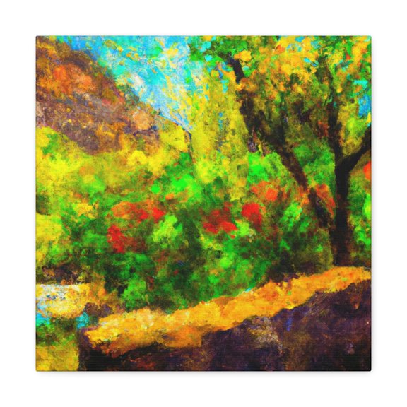 Dancing Sunlit Meadow - Canvas
