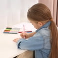 thumbnail image 4 of Pink Mechanical Pencil For Posture Correction, Mohdy Plastic Pencil Curler, Millimeter Thick Automatic Pencil With Comfortable Grip Suitable For Writing Pencil Can Be Filled With Thick Pencils, 4 of 6