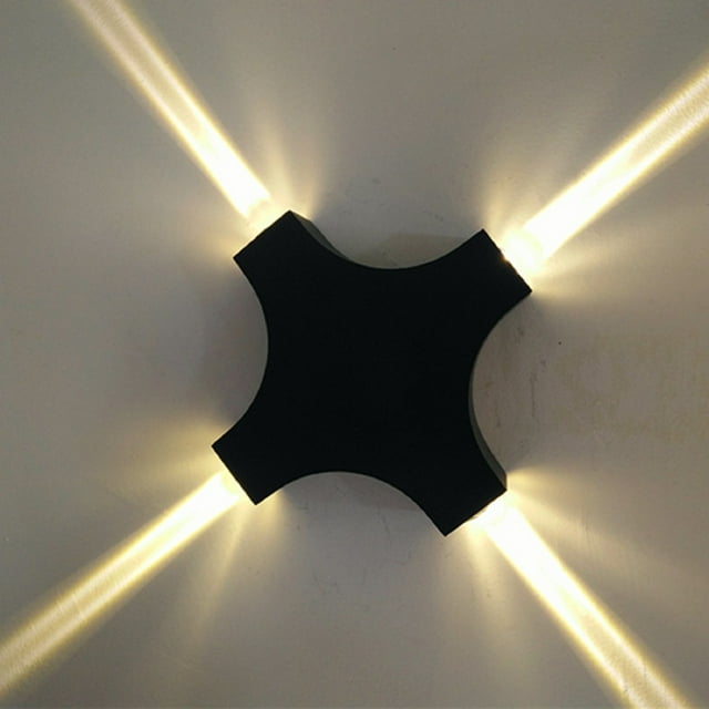 Led Outdoor Wall Lamp Moistureproof All Around Luminous Villa Corridor Corridor