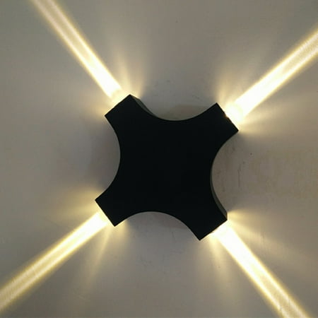 

Nhthy IP54 LED Outdoor Wall Lamp Moistureproof All-Around Luminous Villa Corridor LED Wall Light Energy Efficient A++ Rating Curved Design Outdoor Wall Lamp Sleek Finish Easy Installation.