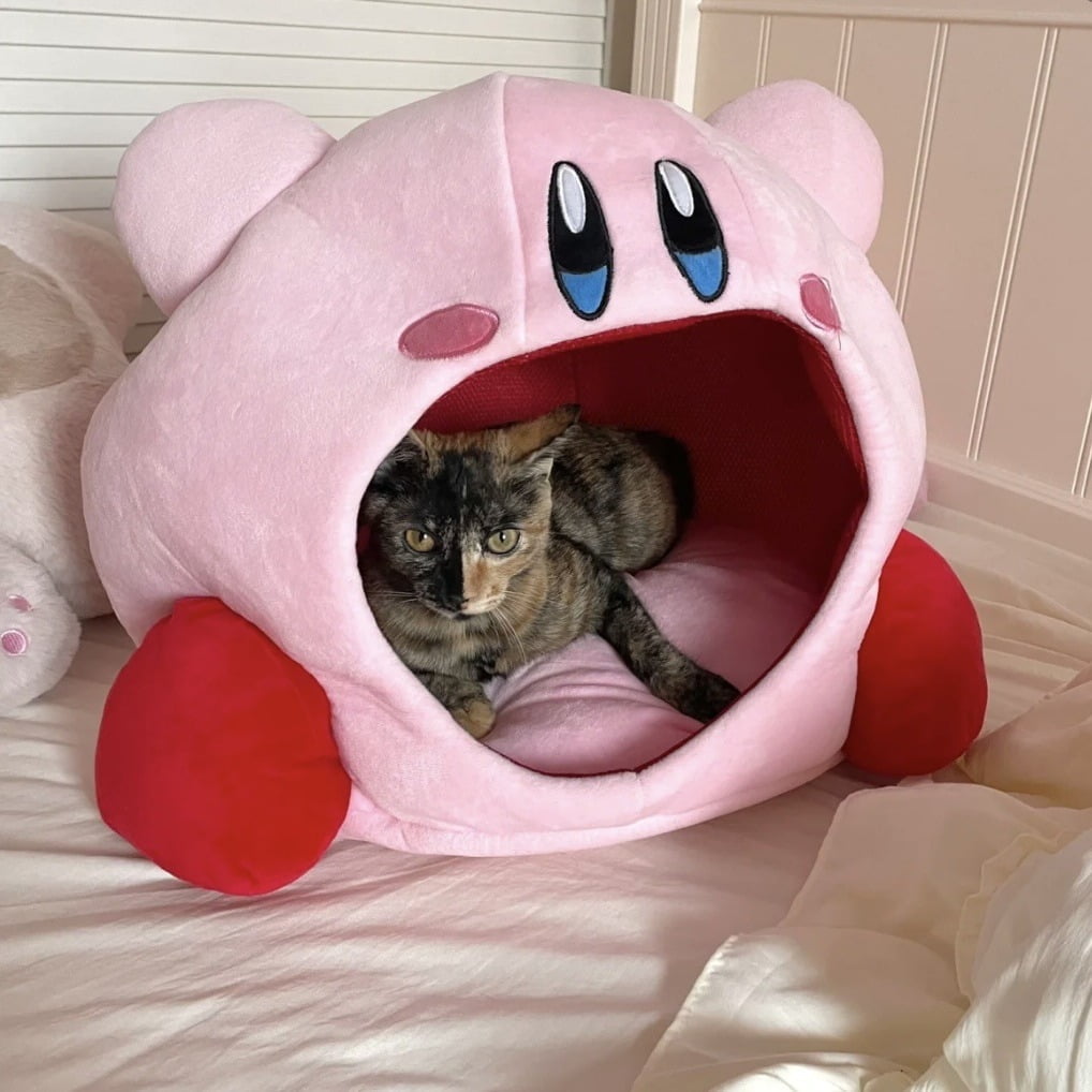 Kirby Cuddly Stuffed Animal Pillow Pet Pillow, Office Nap Pillow
