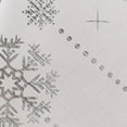 thumbnail image 3 of Elrene Home Fashions Foil Wonderland Snowflake Holiday Fabric Tablecloth, Ivory, 60" x 84" Rectangle, 3 of 3