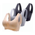 thumbnail image 1 of Sujetador Deportivo Nikou Bralette 3 Piezas XXL Negro Gris Color de Piel, 1 of 13