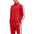 thumbnail image 4 of Mifsaly Kids 2 Piece Tracksuit Sets Boys Girls Full Zip Long Sleeve Jacket and Jogger Pants Fall Winter Soccer Training Uniform Sports Outfits, 4 of 8