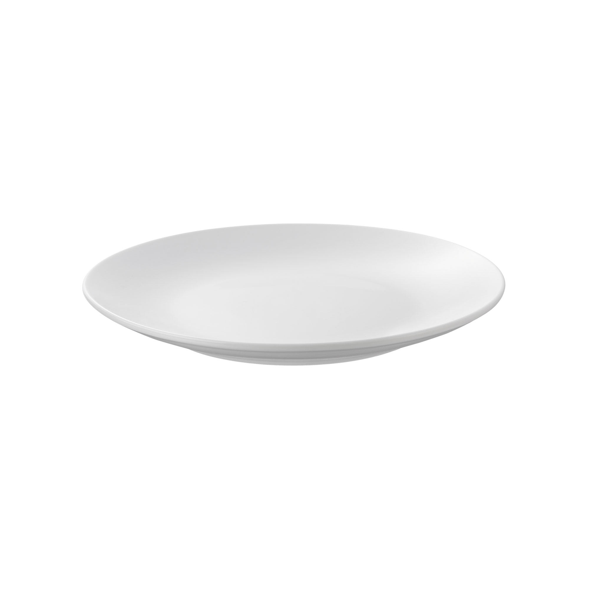 Mainstays Glazed White 12-Piece Stoneware Dinnerware Set photo 6