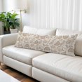 thumbnail image 2 of Khaki Fruit Body Pillow Covers 20"x54", Country Retro Floral Botanical Plant Soft Brushed Microfiber Breathable Throw Pillow Covers, Pillowcase with Zipper for Couch Sofa Bedroom Living Room, 2 of 9