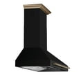 thumbnail image 3 of Forno Aria 48 Inch Wall-Mounted Range Hood in Black, 3 of 5