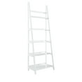 thumbnail image 2 of Linon Ashville 5-Tier Ladder Bookcase, White, 2 of 15