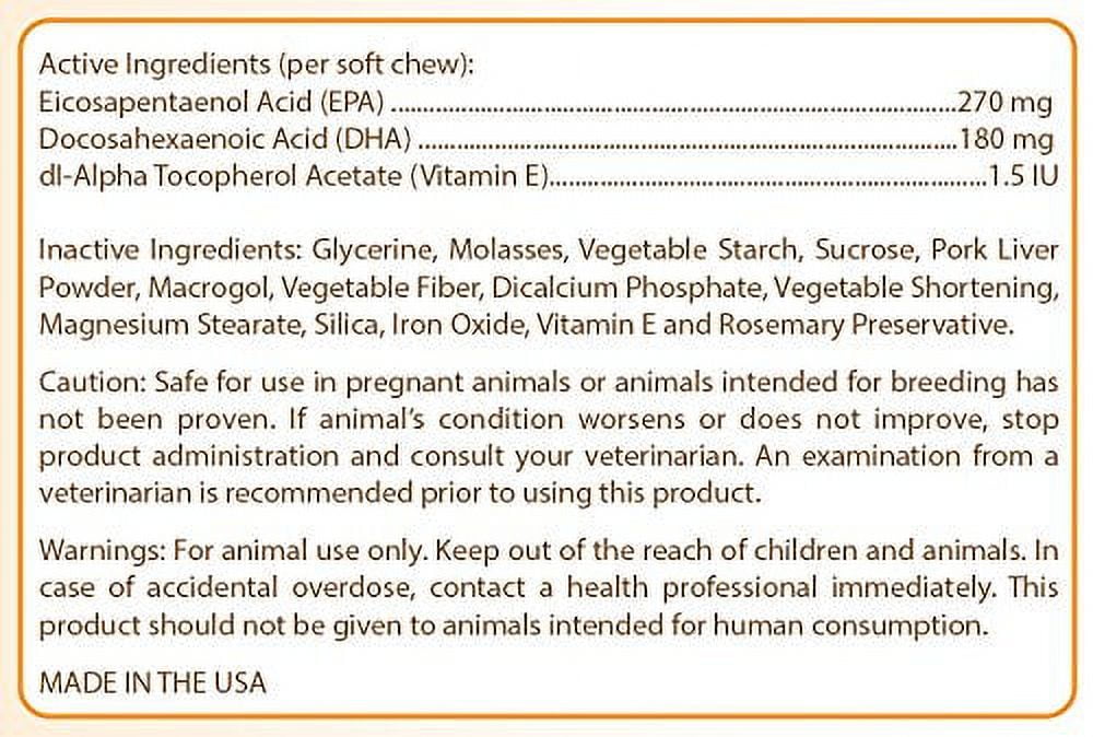 Healthy Breeds French Bulldog Omega HP Fatty Acid Skin and Coat Support Soft Chews