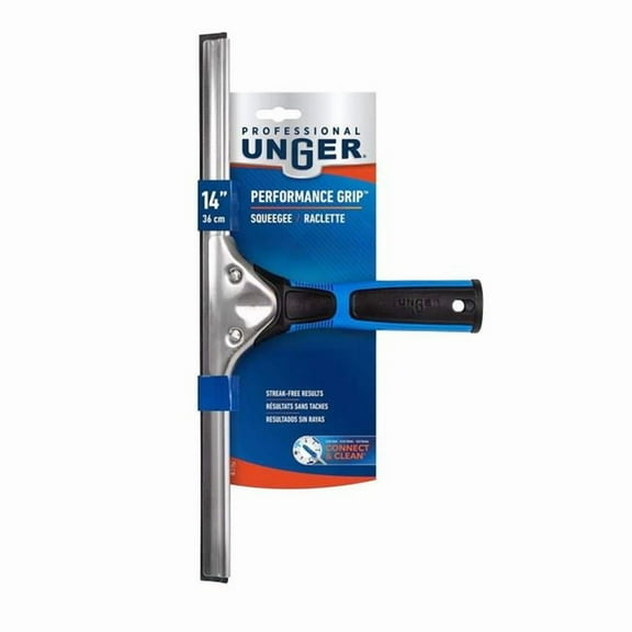 Unger Enterprises 1039152 14 in. Performance Rubber Blade Steel Squeegee