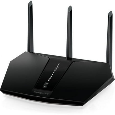 NETGEAR - Nighthawk AX2400 Dual-Band Wi-Fi Router - Black