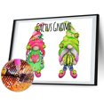 thumbnail image 1 of Cuadros Decorativos Kit de gnomos de cactus 5D, taladro cuadrado completo, diamantes de imitación, adornos de pintura de diamantes DIY Tmvgtek embutido en tela, 1 of 9