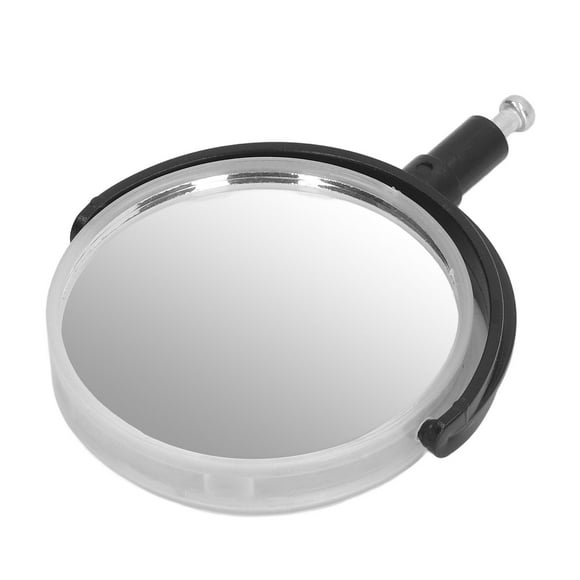 Miroir Réfléchissant pour Microscope, Rotation à 360 Degrés, Vision Pratique, Champ Extensible, Plan Concave pour Expérience, Support en Métal, Support en Plastique