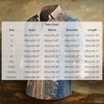 thumbnail image 3 of Dolkfu Collared Dress&nbsp;Shirts&nbsp;for Men Multicolor Long Sleeve Bohemian Button-Up Shirts Printed Retro Vintage Floral Tops Multicolor,L, 3 of 5