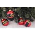 thumbnail image 4 of Glass Christmas Tree Ornaments - 67mm/2.63" [4 Pieces] Decorated Balls from Christmas by Krebs Seamless Hanging Holiday Decor, 4 of 4