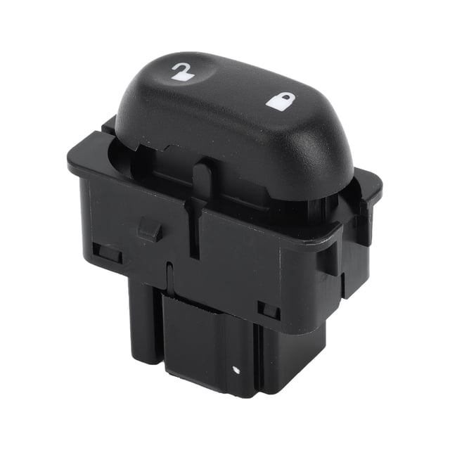 Interruptor de bloqueo de puerta de automóvil Unique Bargains No.1L2Z14028AA para Ford Excursion Explorer F-250 Super Duty Plástico Metal Negro