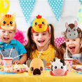 thumbnail image 2 of Sombreros de fiesta Tinder Animal Jurassic Dinosaurs Farm x48, 2 of 7