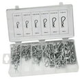 thumbnail image 1 of OULII 150pcs R Shape Quick Release Bolts Pin Silver White Durable Engineering Projects, 1 of 6