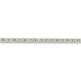thumbnail image 3 of 925 Sterling Silver 3.75mm Flat Anchor Chain 16 Inch, 3 of 5