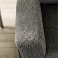 thumbnail image 4 of Furniture of America Celiq Mid-Century Modern Fabric Upholstered Chair in Gray, 4 of 7