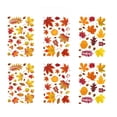 thumbnail image 6 of CCOCC Thanksgiving Fall Maple Leaf Sticker,Autumn Window Clings for Glass,Window Decals for Halloween Thanksgiving Decor,Reusable Static Leaves Autumn Stickers Decor Home Office Classroom, 6 of 7