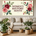 thumbnail image 6 of Women's History Month Celebration Colorful Event Decoration Banner Backdrop Perfect for Community Gathering Party Supplies Photography Props, 6 of 7