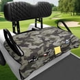 thumbnail image 3 of Bulopur Camo Golf Seat Covers for Cart Hunting Golf Cart Seat Blanket with 4 Front Pockets Suitable for EZGO, Yamaha, Club Car Gift for Hooliday, 3 of 8