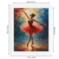 thumbnail image 2 of Paint by Numbers Kit for Adults, Ballet Red Dress Elegance Dance Paint by Numbers, Easy Paint by Numbers Kit for Adults Beginner, DIY Adult Paint by Number Kits on Canvas, Home Decor, 2 of 7