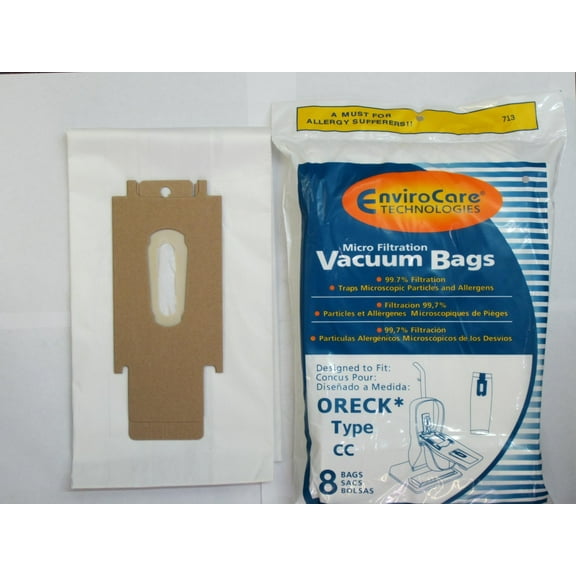 For ORECK vacuum ALL XL & TYPE CC (24 BAGS   3 BELTS)