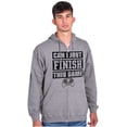 thumbnail image 5 of Can I Just Finish This Game Zip Up Hoodie Men's Women's Brisco Brands M, 5 of 6