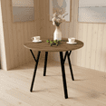 thumbnail image 2 of Homy Casa 35.4" Round Dining Table, Modern Wood Grain Kitchen Table for 2–4 People, 2 of 7