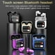 thumbnail image 2 of Auriculares intrauditivos inalámbricos con pantalla táctil LED, cancelación de ruido ANC y ENC, estuche de carga inteligente, micrófono para llamadas perfectas con control por voz, 2 of 8
