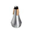 thumbnail image 1 of Trumpet Mute , Aluminum Trumpet Practice Mute, 1 of 7