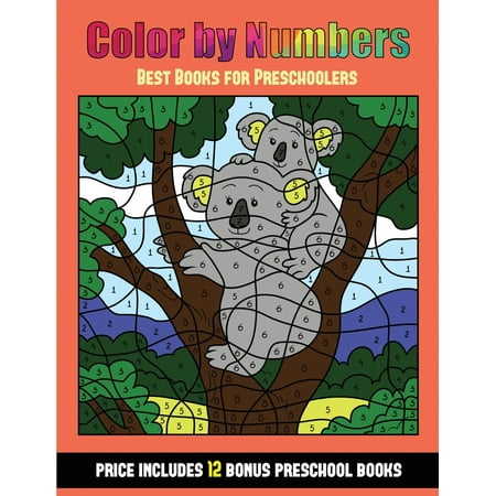 Best Books for Preschoolers (Color By Number - Animals) : 36 Color By Number - animal activity sheets designed to develop pen control and number skills in preschool children. The price of this book includes 12 printable PDF kindergarten (Best Shoe Design Schools)