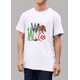 thumbnail image 1 of Playera Blanca, Camiseta Unisex Estampada Viva México, Fiestas Patrias, 1 of 4